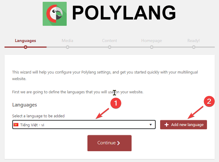 Plugin translate Polylang cho web wordpress