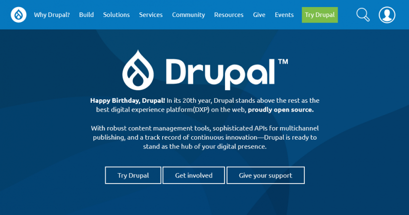 Khái niệm Drupal