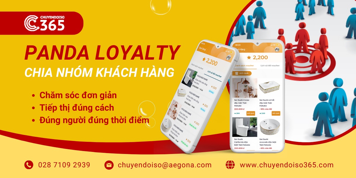 Tính năng Chia nhóm khách hàng trong Phần mềm Panda Loyalty