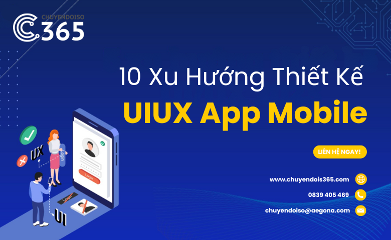 <strong>10 Xu Hướng Thiết Kế UI/UX App Mobile Năm 2024</strong>