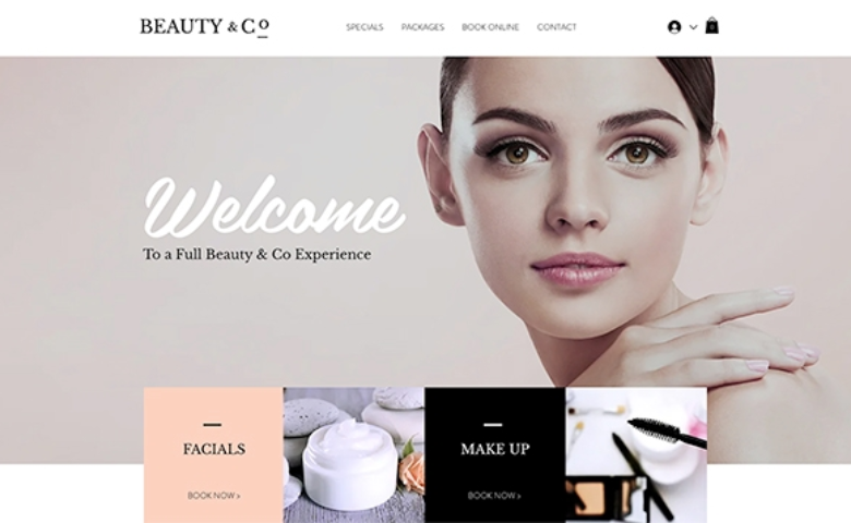 Thiết kế website beauty