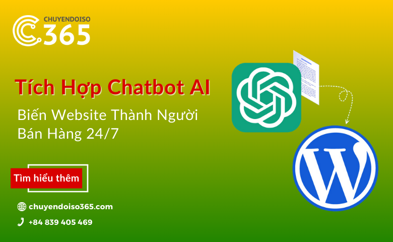 <strong>Biến Website Thành Người Bán Hàng 24/7 Bằng Cách Tích Hợp Chatbot AI</strong>