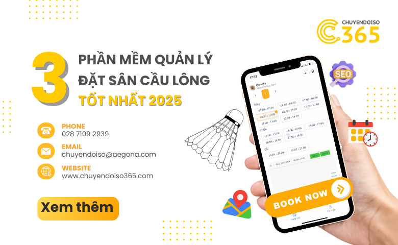 <strong>Top 3 Phần Mềm Quản Lý Sân Cầu Lông Tốt Nhất 2025</strong> 