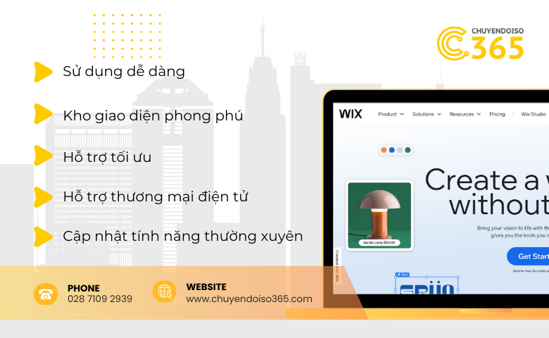 Những Ưu Điểm Ấn Tượng Của Thiết Kế Website Bằng WIX