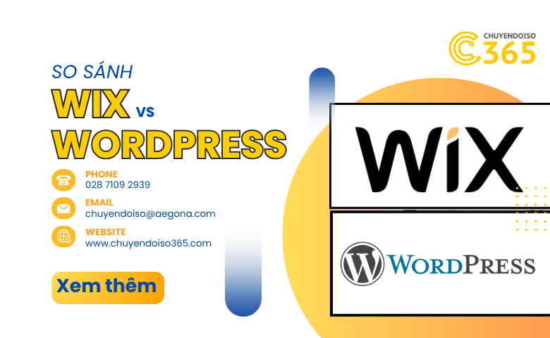 <strong>So sánh Wix vs WordPress: Nên sử dụng nền tảng nào thiết kế website?</strong> 