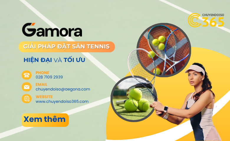 <strong>GAMORA – Giải Pháp Đặt Sân Tennis Hiện Đại Và Tối Ưu</strong> 
