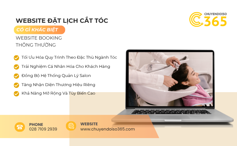 Website Đặt Lịch Cắt Tóc Có Gì Khác So Với Các Nền Tảng Booking Thông Thường