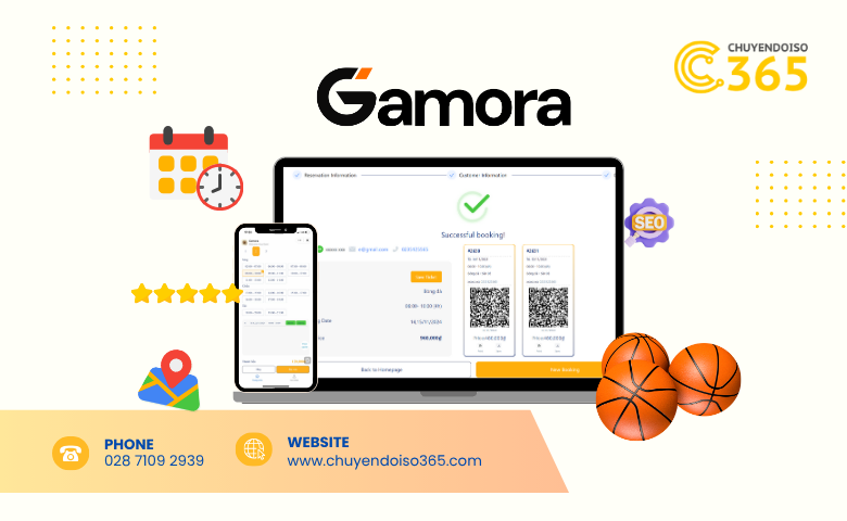 Gamora Là Phần Mềm Đặt Sân Bóng Rổ Tiện Lợi Và Hiện Đại