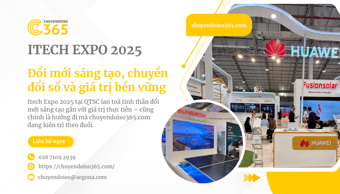 Chia sẻ tinh thần “ứng dụng thực tiễn” cùng Itech Expo 2025  