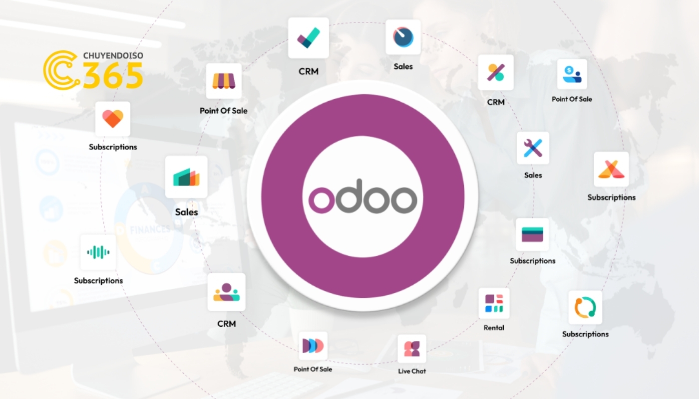 Các tính năng của Odoo