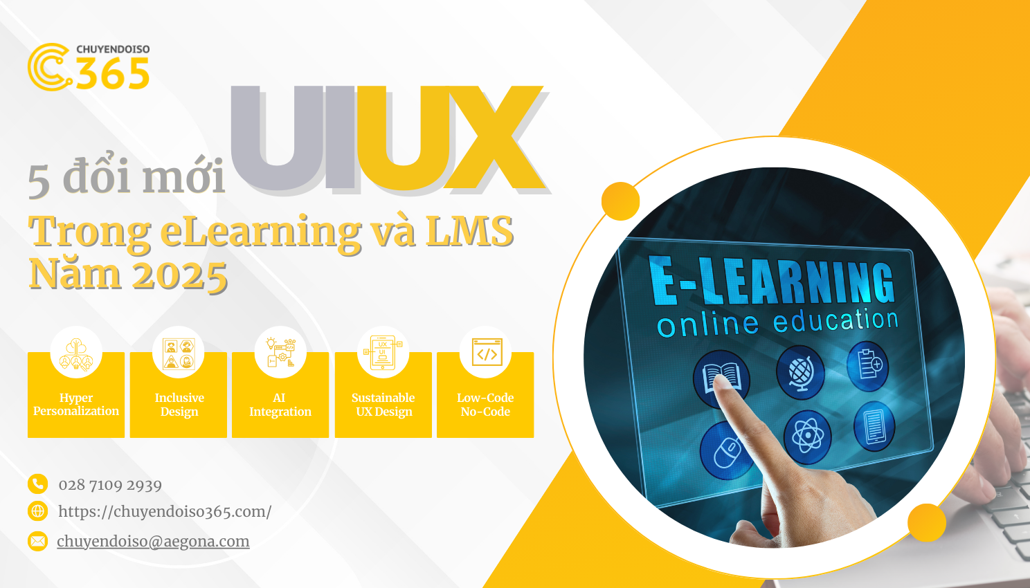 <strong>5 Đổi Mới UI/UX Trong eLearning và LMS Năm 2025 </strong>